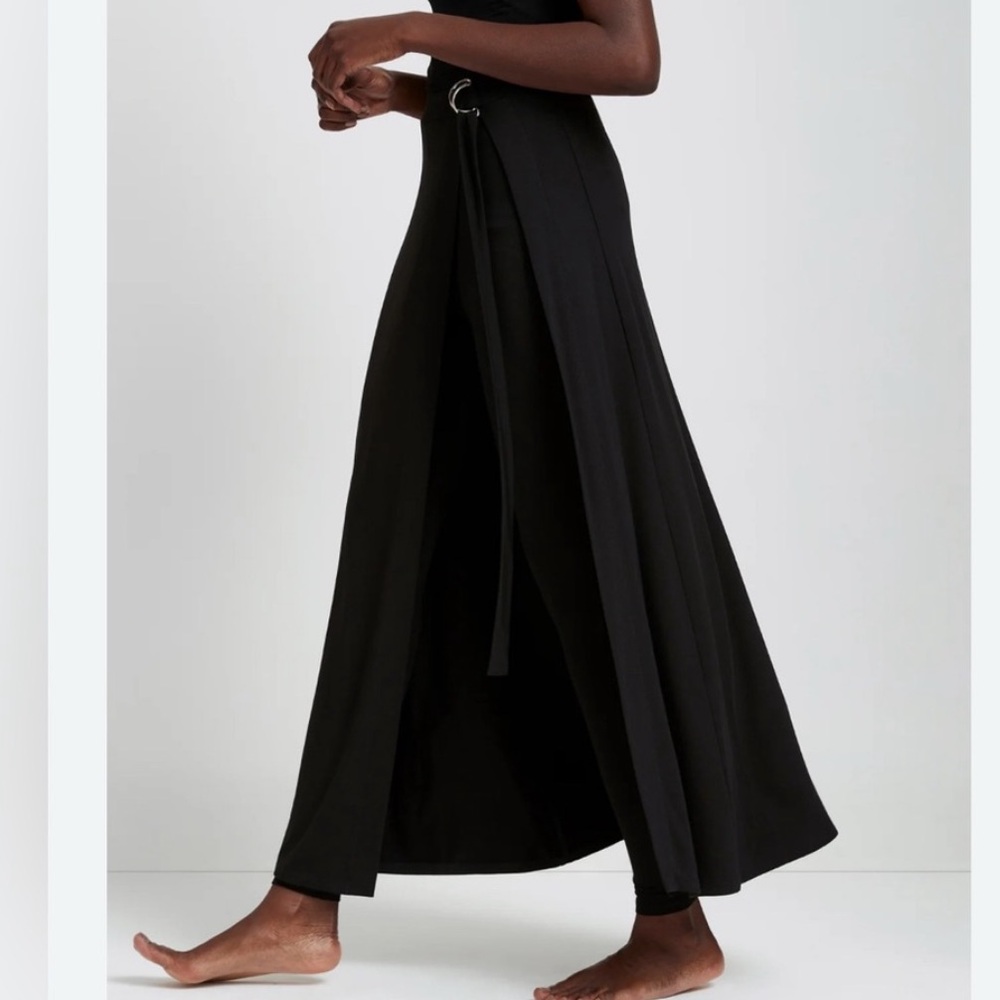 Marcella NYC Waverly Black Maxi Skirt Legging Combo Size XL